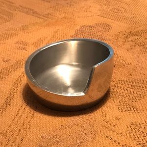 Nambe Wine Chiller. In production since 1998. Smith Celentano design